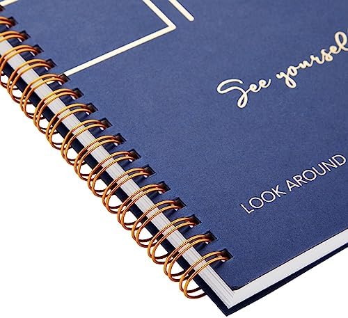 Close up of Juvale guest registry cover and tent card branding