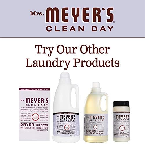 Mrs. Meyer's lavender scent non-toxic dryer sheets premium packaging view