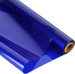 Giiffu royal blue cellophane wrap roll front view