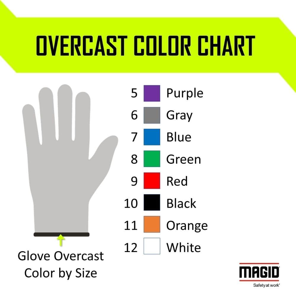 Magid cut level A9 gloves displaying touchscreen compatibility feature