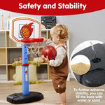 Joyin basketball set with four mini balls and air pump