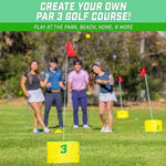 GoSports Yard Links collapsible buckets and tee markers