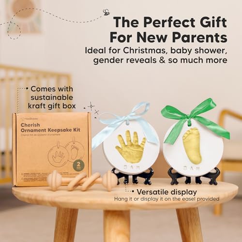 KeaBabies cherishing memory art kit box layout showcasing all included DIY crafting components