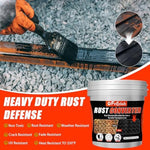 Automotive metal surface treatment with rust converter