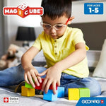 Creative STEM structures built using Geomag 24 piece building blocks
