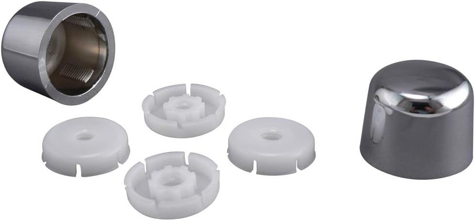Plumb Pak toilet bolt caps set with mounting hardware pieces