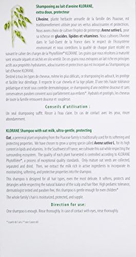 Klorane Gentle Shampoo with Oat Milk 6.7 fl oz. - Image 4