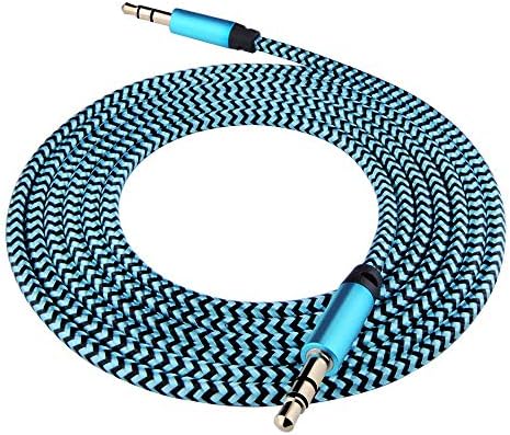 Close up of Ailkin cable nylon braided exterior texture
