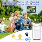 Samhousing flexible portable tablet stand collapsed down to seventeen inches for travel