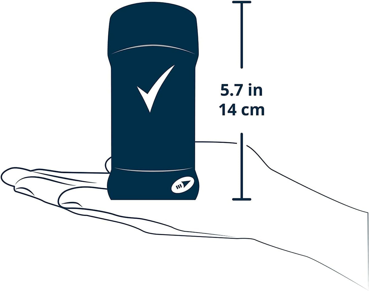 Degree Men antiperspirant side profile packaging