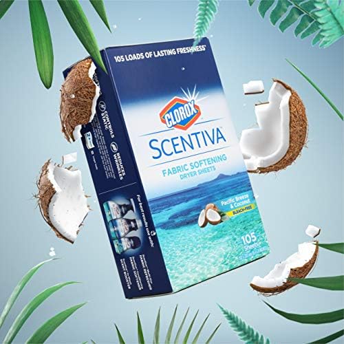 USA imported Clorox Scentiva static control fabric softening sheets