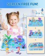 Overview of all included sea creature figures and accessories in the kit