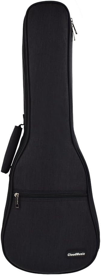 Ukulele Case Gig Bag, Concert 23", Pink Purple Starry Night | Padded, Backpack - Image 12