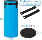 Garftai equine soaker bag with adjustable nylon straps and hook and loop fasteners close up.