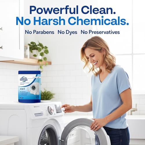 Earth Breeze eco friendly washing machine tablets box details
