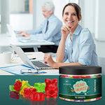 Afxmate natural hemp extract fruit flavored gummy jar