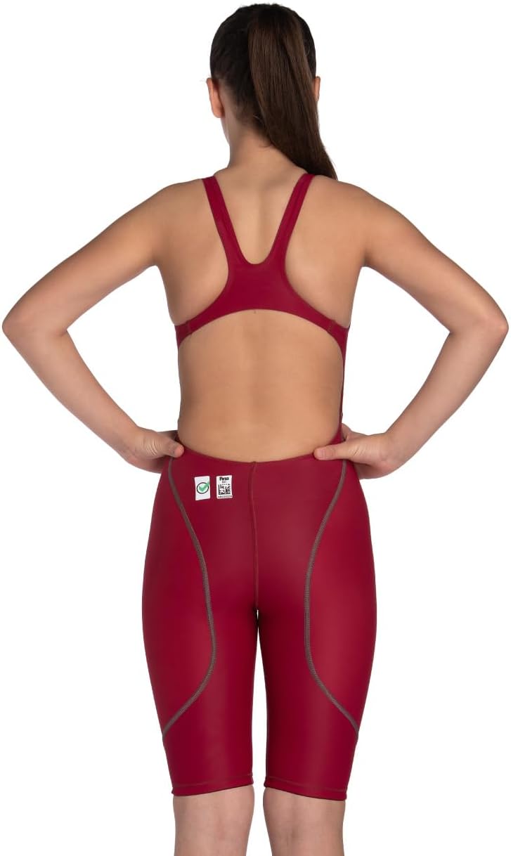 Arena junior racing suit side profile kneeskin length