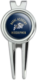 Graphics And More US Naval Academy Midshipmen Golf Divot Repair Tool front view