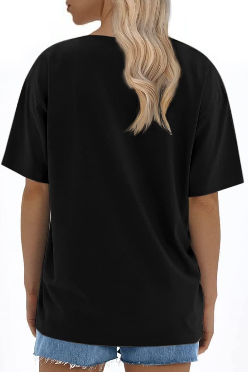 ATHMILE Y2K basic tee drop shoulder design