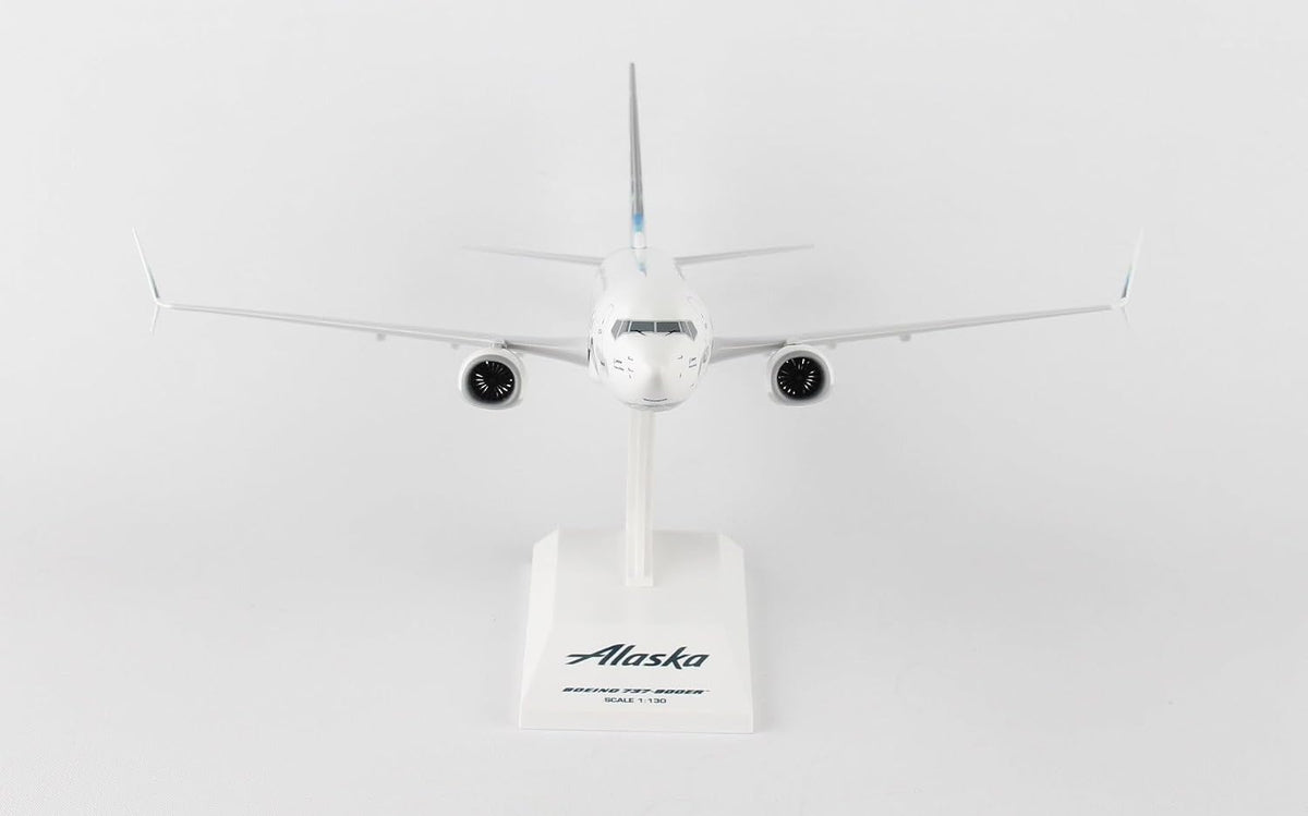 Sky Marks Alaska 737 900 model top view
