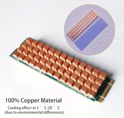 Grooved copper thermal plate showing efficient heat dissipation design.