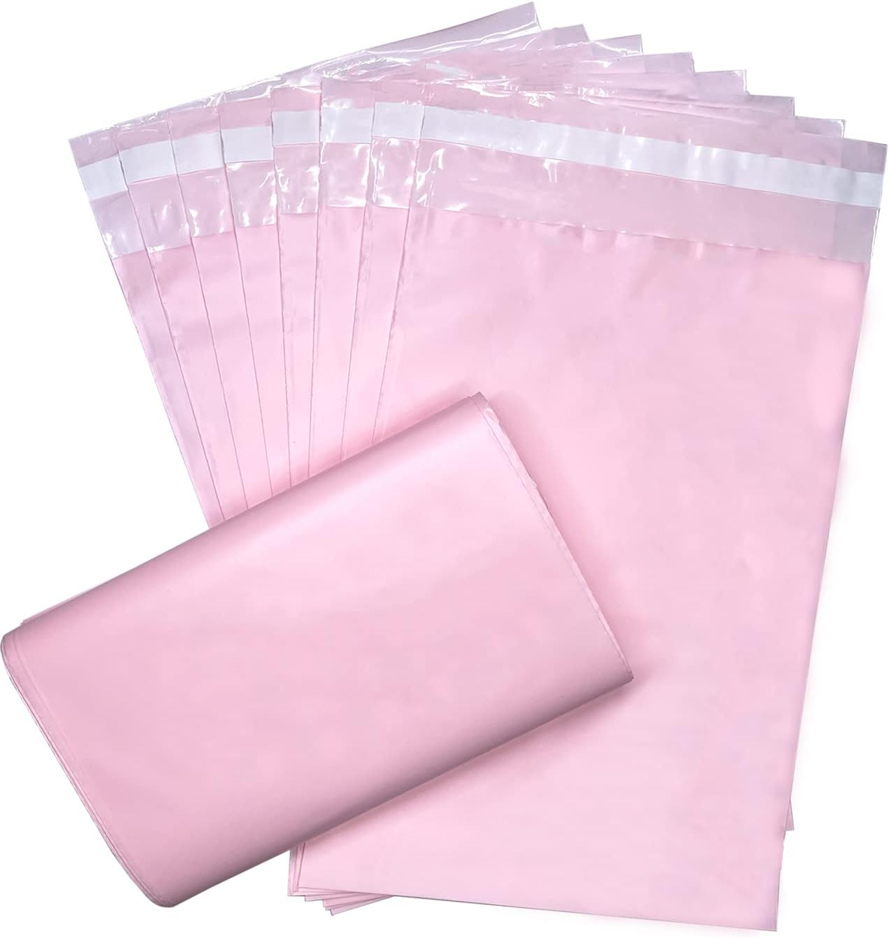 Sanitary Napkin Disposal Bags - Block Odors, Great Adhesion, Perfect Size - Feminine Hygiene Disposal Bags for Tampons and Pads Pink 100Pcs - Image 1