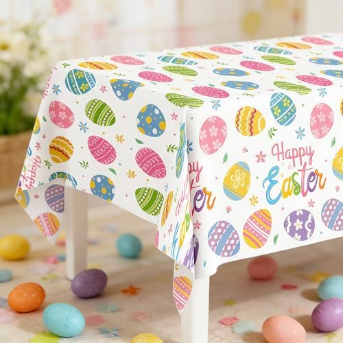 Waterproof and oil resistant texture of the Litmitfu PE plastic holiday tablecloth demonstrating leak protection.