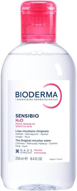 Bioderma Sensibio H2O cap and bottle structure