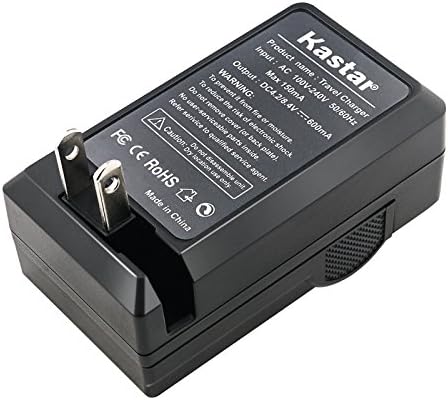 High capacity replacement batteries with the included 12V DC car charger accessory cord for travel setup.