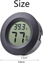 Rojuna compact humidity gauge displayed with packaging components