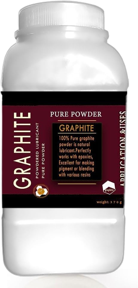 Besucce pure graphite powder front view dry lubricant container