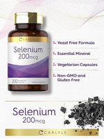 Carlyle imported non-GMO gluten-free selenium antioxidant capsules