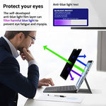 Peslv black security screen accessory package contents including the protective storage case folder