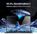 Ultra-thin tempered glass profile on 15-inch MacBook Air
