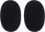 2Pcs Sew-On Fabric Oval Elbow Knee Patches Sweater Trousers Repair Patches Craft Supply Sewing Appliques (Suede FabricBlue) - Image 9