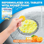 Clean kitchen sink after using Qucship disposal tablets