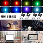 Automotive ambient lighting kit cycling through eight vibrant colors during low light operation