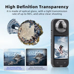 Flymile action camera accessory showing the twist lock base mechanism for easy installation