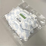 Silica gel beads inside breathable fabric for rust prevention.