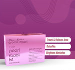Aroma Magic 7 step skincare set sachet layout
