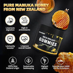 Organic shilajit gummies for men and women with 75% fulvic acid and trace minerals.
