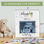 Jwitao weekly pregnancy milestone tracker with seventeen double sided fruit and vegetable cards