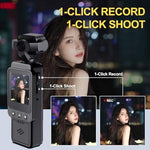 Authentic USA imported 2.5K body camera with full packaging and included Type C charging cable