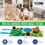 Yopsi large dog snuffle mat in use