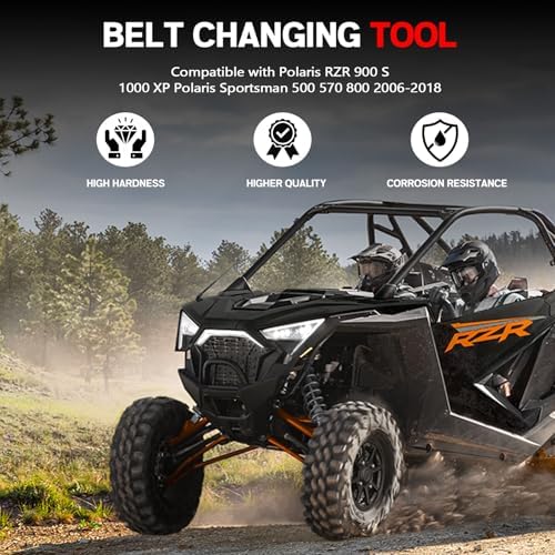 Authentic Xislet belt removal tool for Polaris Sportsman and RZR