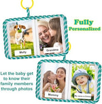 Premium imported cloth baby book attached to a stroller using the star shaped rubber ring
