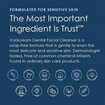 Vanicream Shave Cream packaging lifestyle and product overview