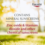 Texture of Eucerin Daily Protection moisturizing face lotion