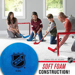Official licensed National Hockey League mini foam hockey balls six count set