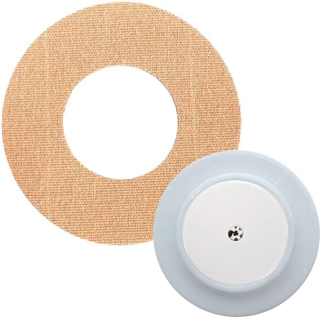 YOUSHARES YOYOFOX Libre 2 Sensor Covers front view showing 25 pack tan patches.
